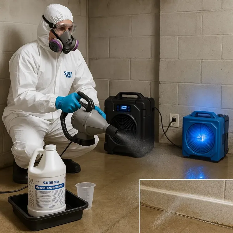 Sanitization and Odor Removal process in Harlem, NY